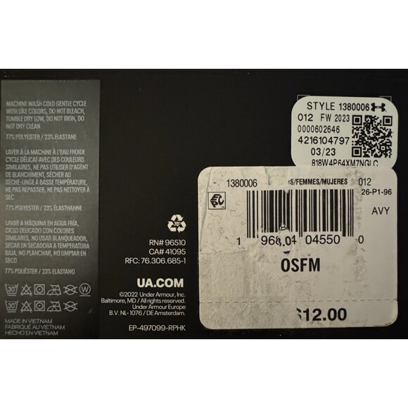 Under Armour Womens Softball Tie Headband Gray One Size Sweatband New - Picture 3 of 3